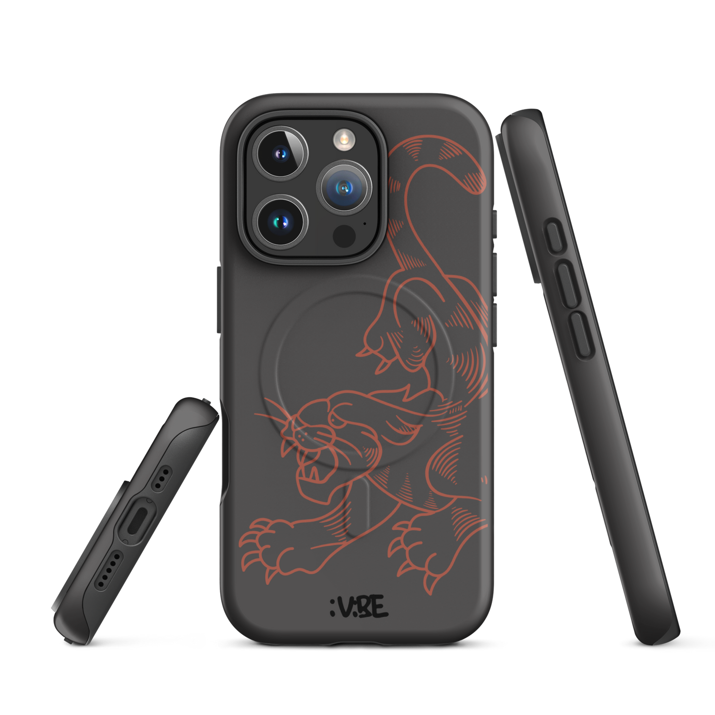 Tiger Tattoo - MagSafe® tough case for iPhone®