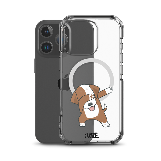 Puppy Dab - MagSafe® clear case for iPhone®